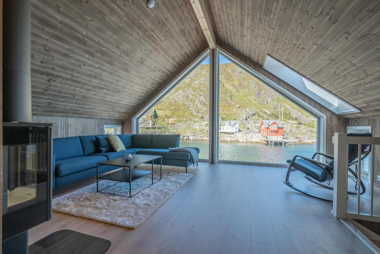 Seafront New Cabin In Lofoten Ballstad Luaran gambar