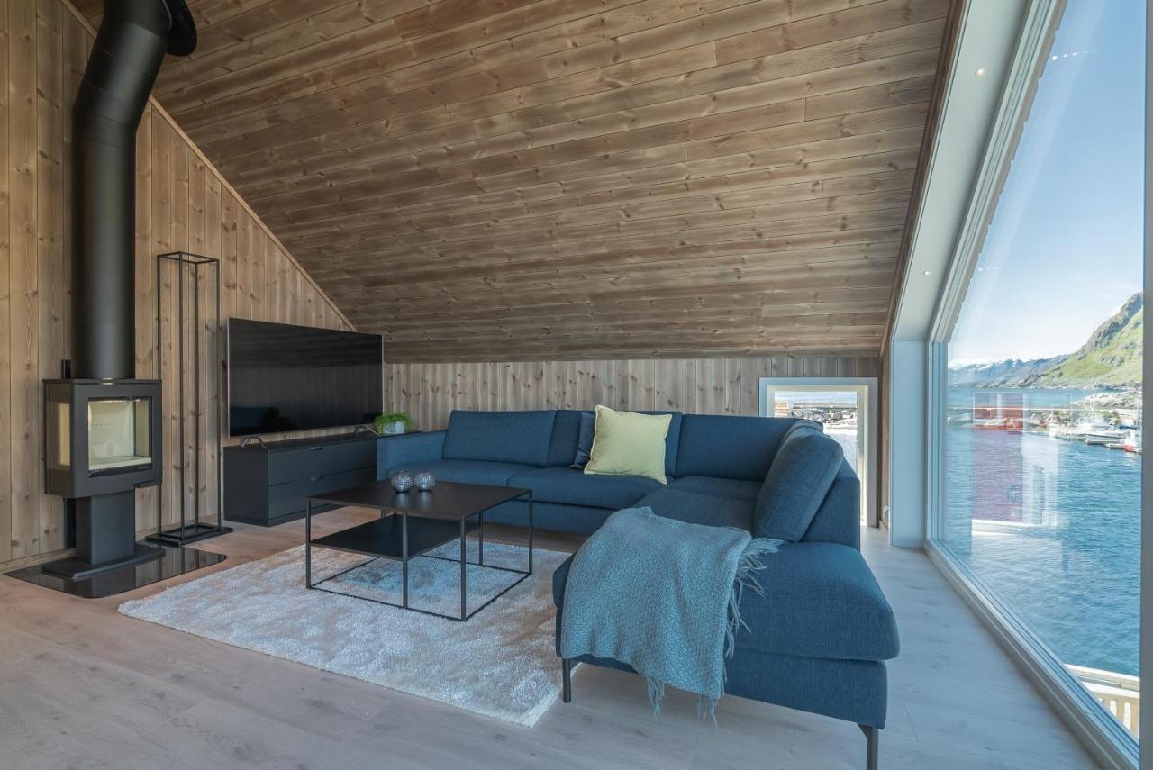Seafront New Cabin In Lofoten Ballstad Luaran gambar